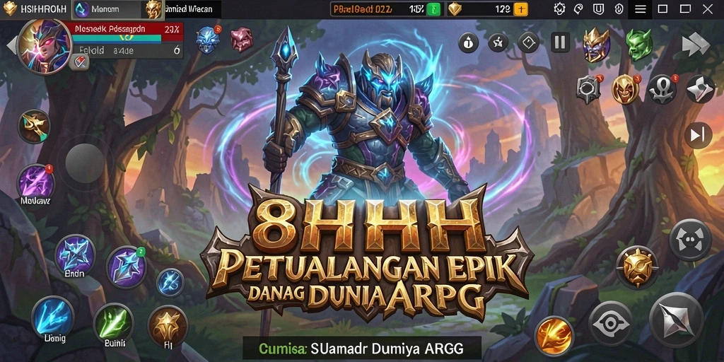 Gameplay menakjubkan dari 8HHH di dunia ARPG