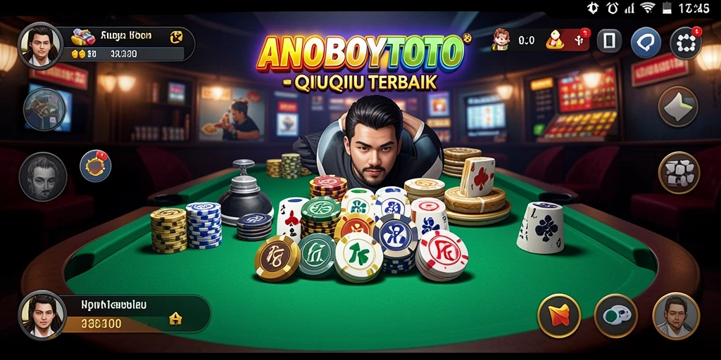Tampilan gameplay seru ANOBOYTOTO yang penuh strategi QiuQiu.