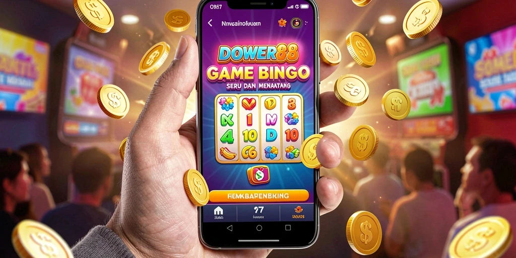 Tampilan gameplay DOWER88 yang seru dan interaktif dalam permainan Bingo.