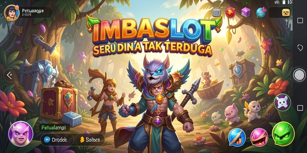 Tampilan menakjubkan dari gameplay IMBASLOT saat menjelajahi dunia petualangan.