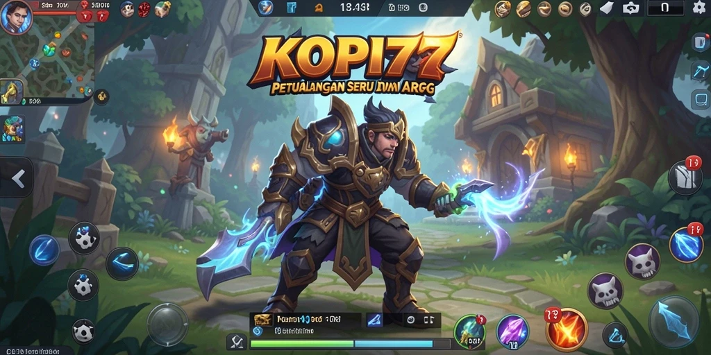 Tangkapan layar gameplay KOPI77 menampilkan aksi seru dalam dunia ARPG.