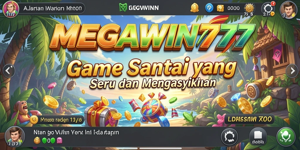 Tangkapan layar MEGAWIN777 menunjukkan gameplay yang seru dan menyenangkan.