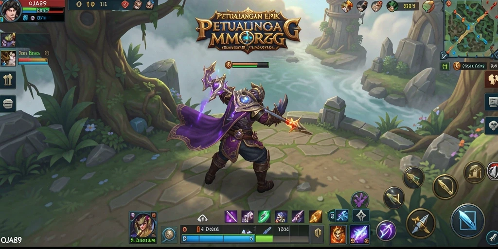 Gameplay seru dan interaksi pemain di OJA89.
