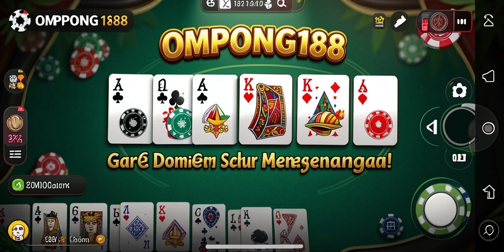 Tampilan gameplay seru dari OMPONG188 yang mengasyikkan.