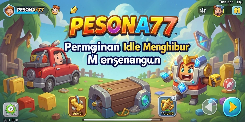Tampilan gameplay PESONA77 yang menawan dan interaktif.