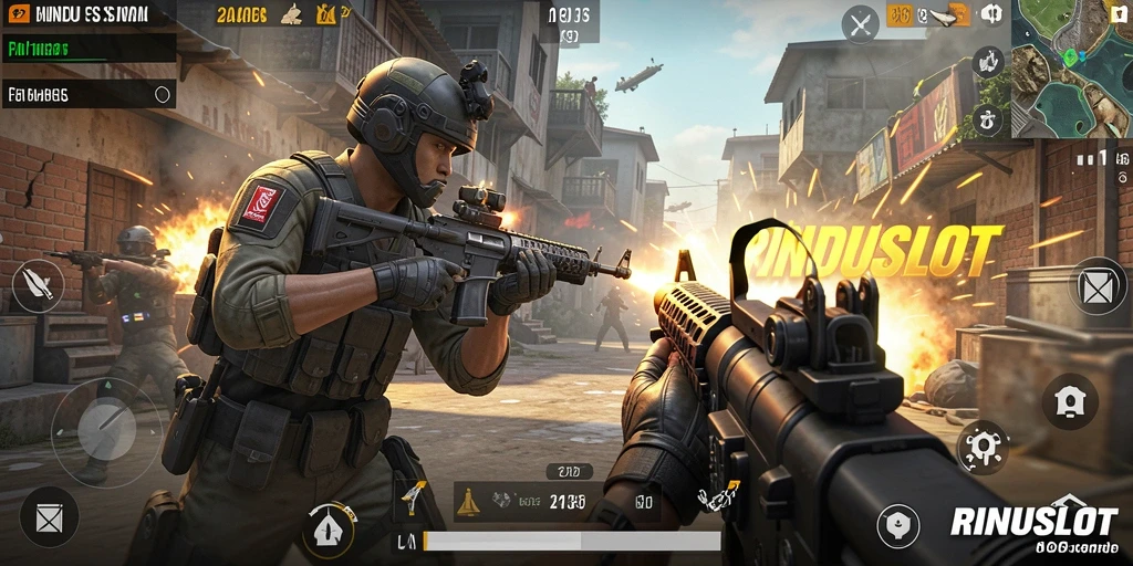 Gameplay menarik dalam RINDUSLOT dengan aksi menegangkan.