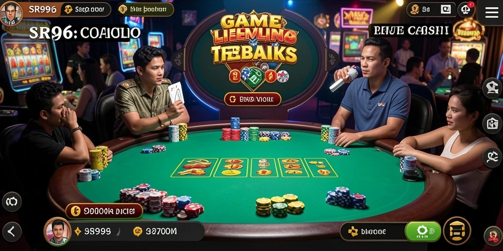 Tampilan menarik dari gameplay Live Casino di SR996.